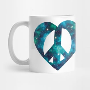 Peace, Love, Space Mug